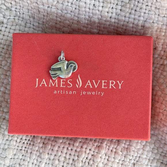 Retired James Avery Holy Spirit Dove in Flight charm - Picture 2 of 7